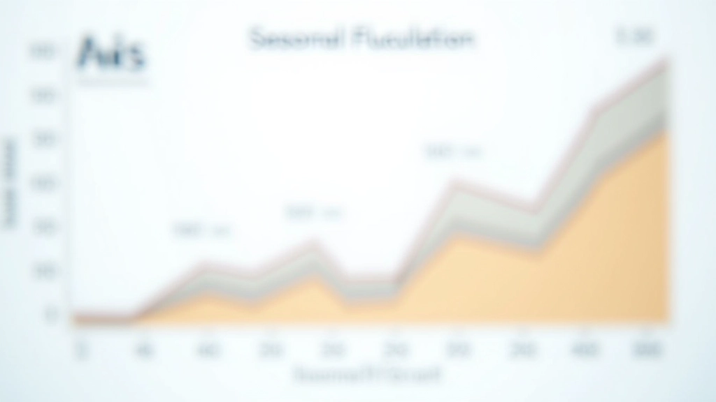 Graf sezónních výkyvů na trhu práce s jasně vyznačenými vrcholy a poklesů